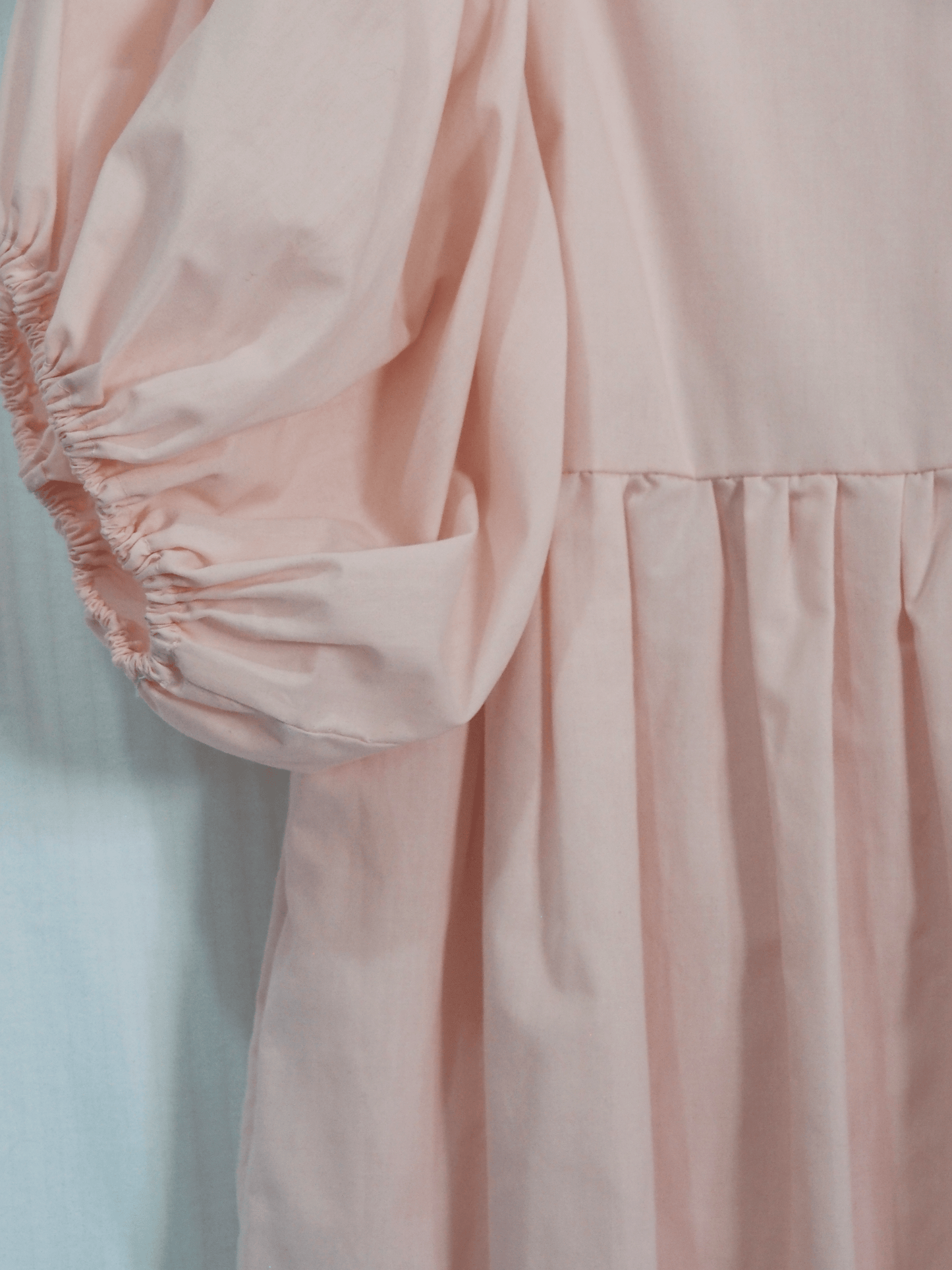 Bubble Dress in Pink Lawn (XS)