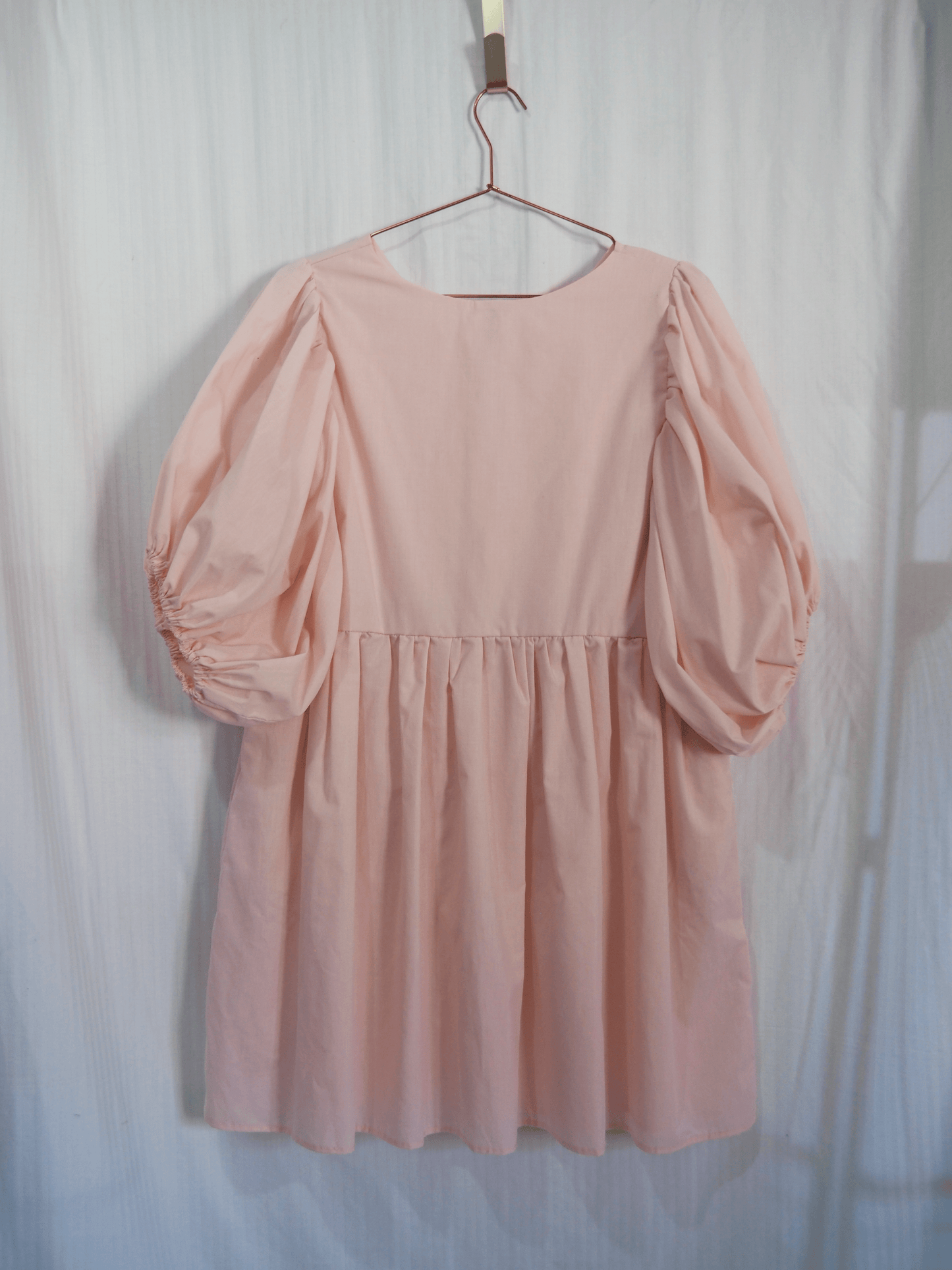 Bubble Dress in Pink Lawn (XS)
