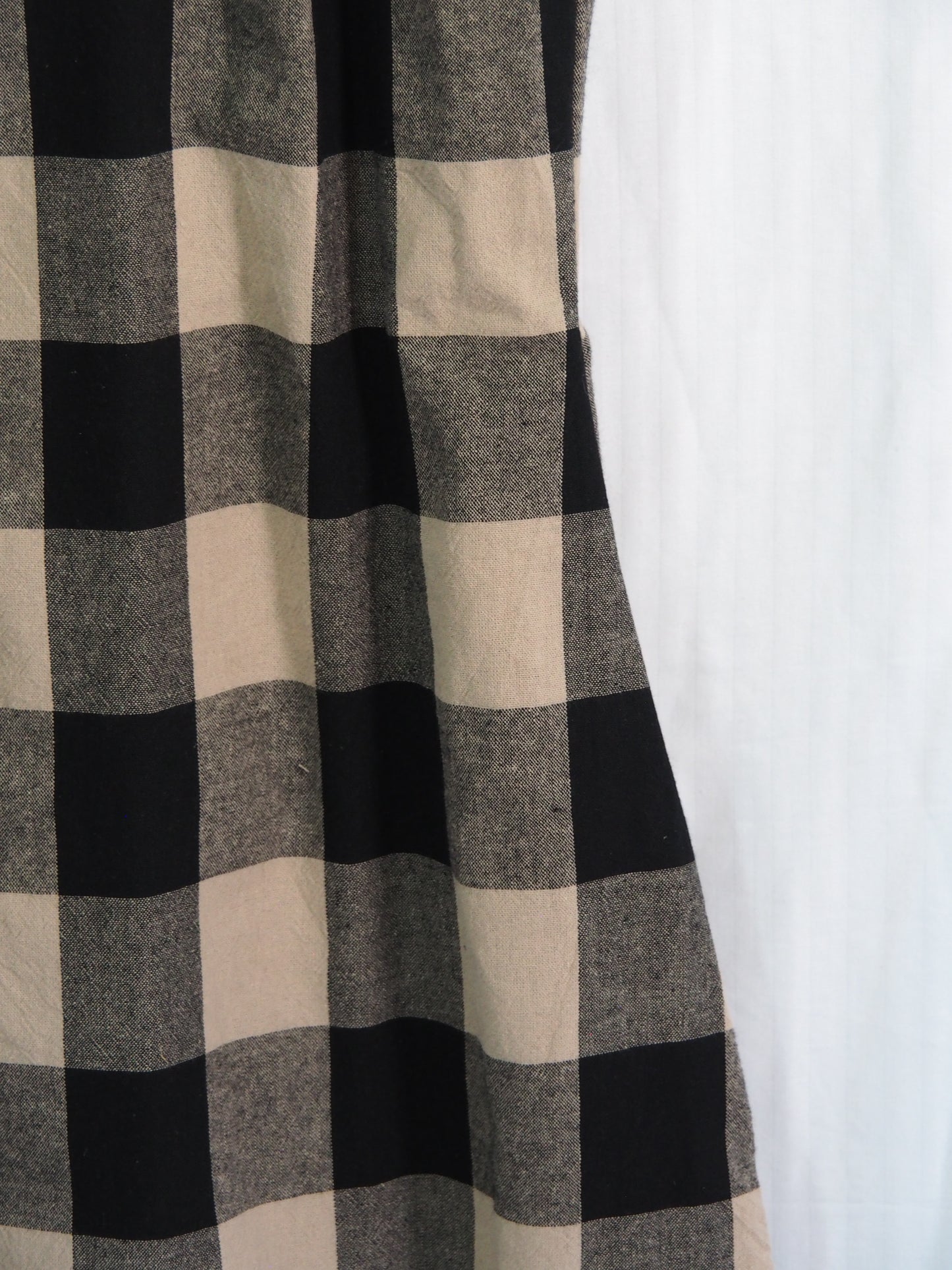 Rove Maxi Dress in Black Gingham