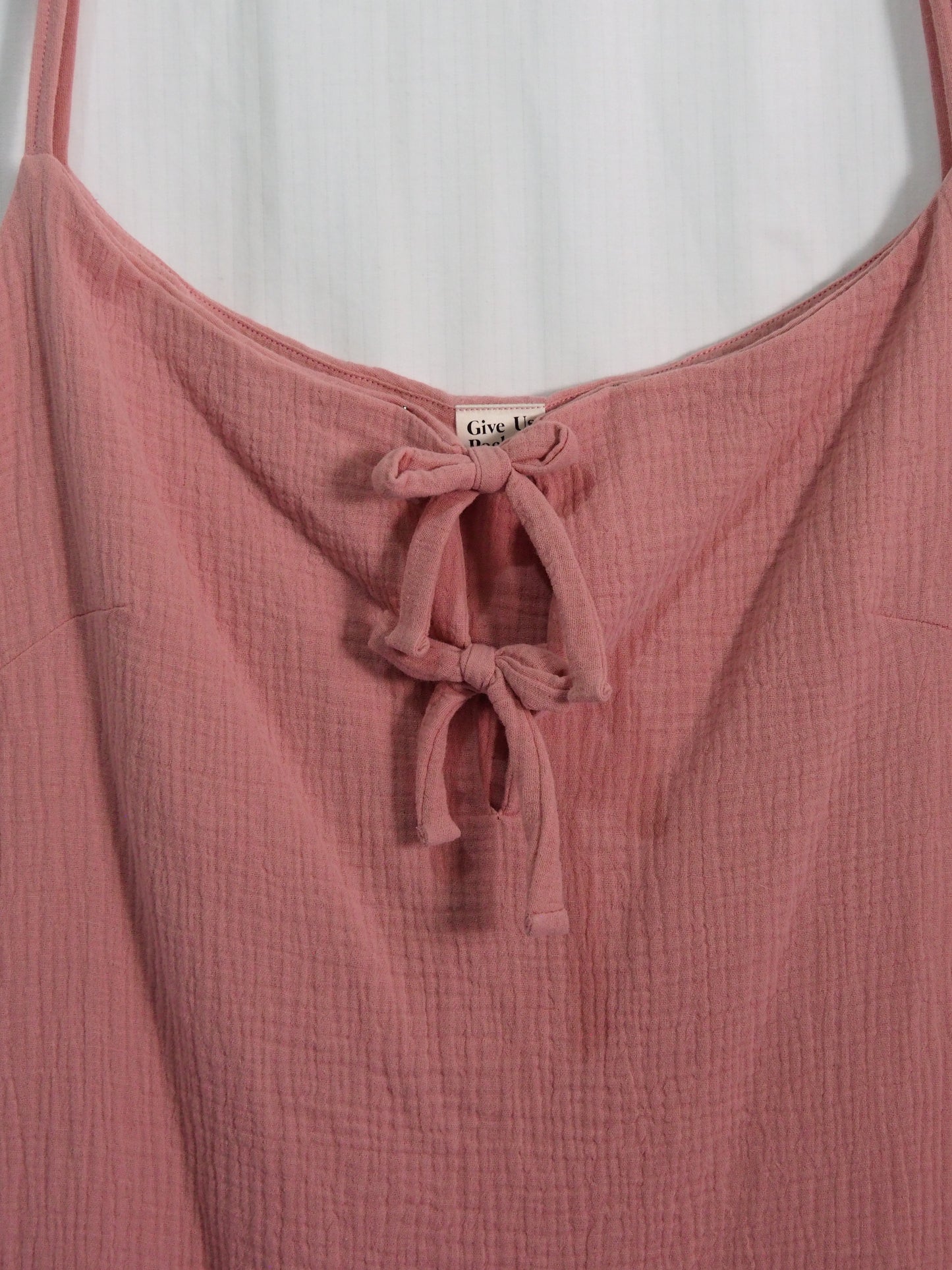 Butterfly Dress in Pink Double Muslin (XXL)