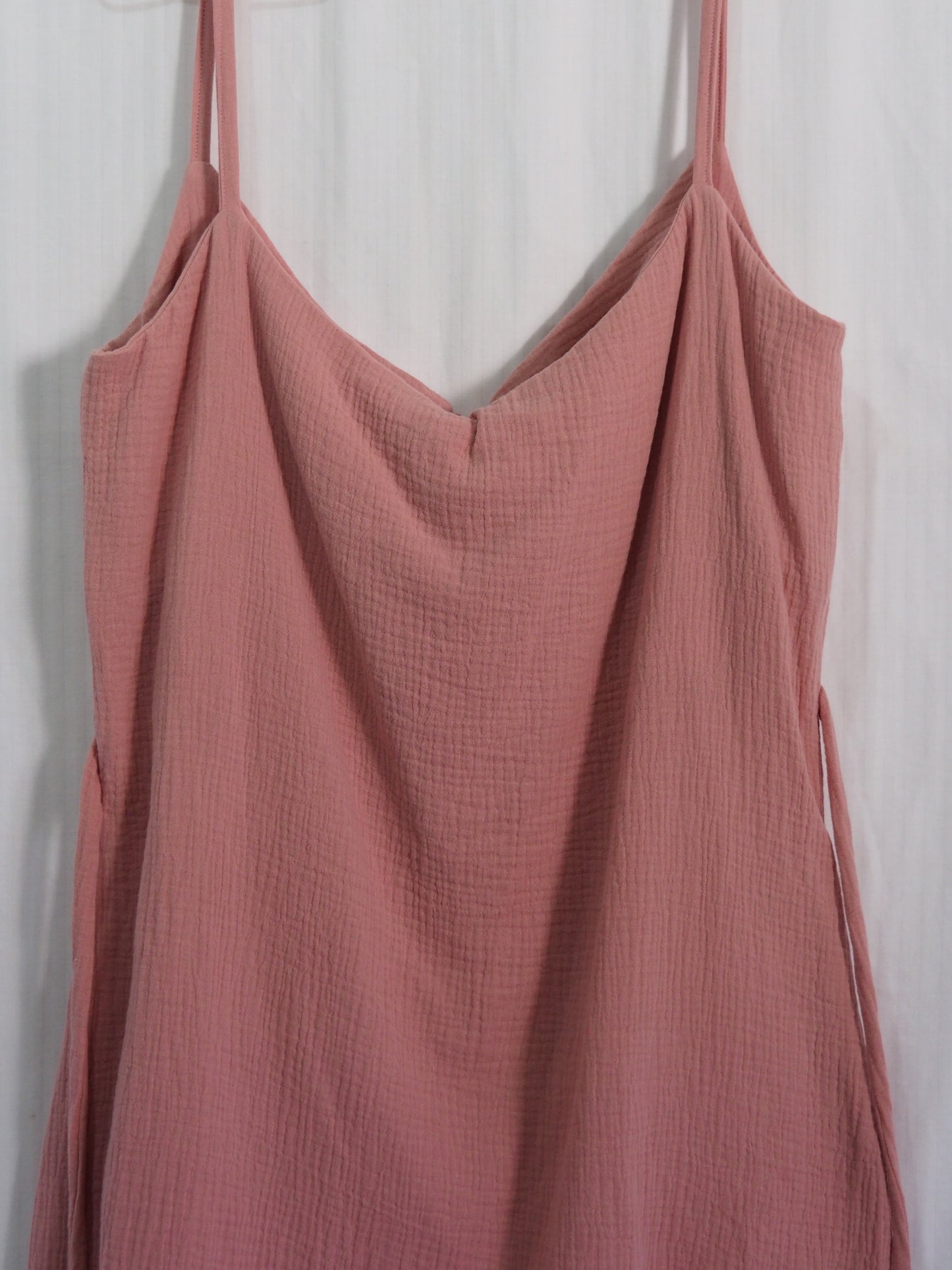 Butterfly Dress in Pink Double Muslin (XXL)