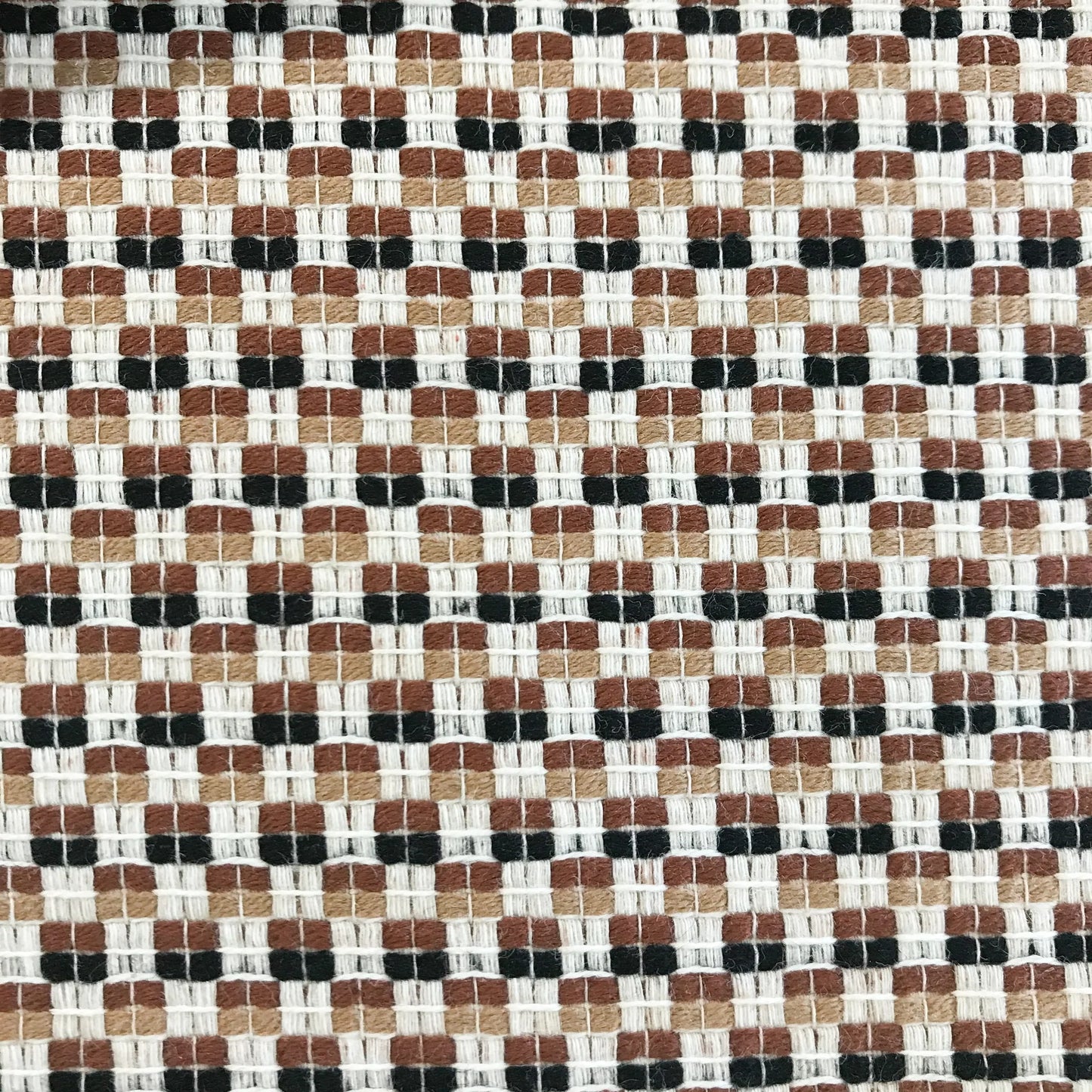 Geometric Jacquard - Fawn